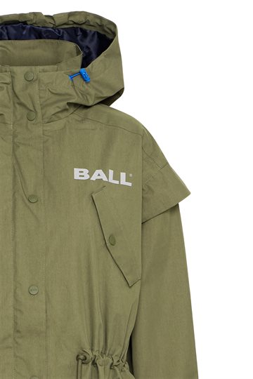 Ball - Pioggia Coat - Ivy Green