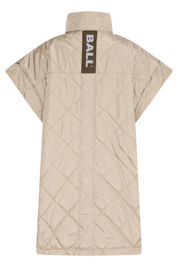 Ball - Estel Quilted Waistcoat - Silver Sage