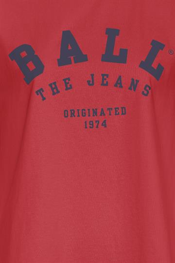 Ball - Maldini T-Shirt - Rhythmic Red 