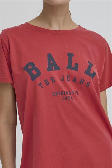 Ball - Maldini T-Shirt - Rhythmic Red 