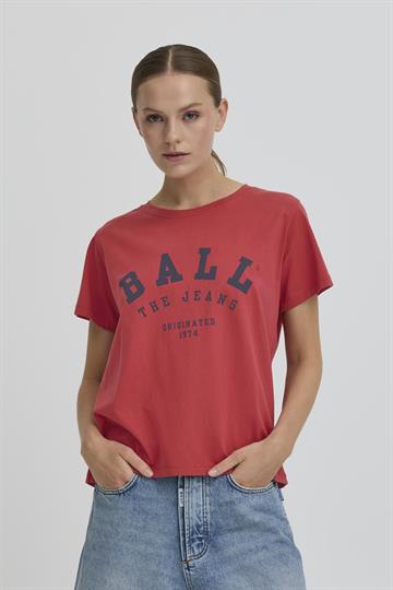 Ball - Maldini T-Shirt - Rhythmic Red 