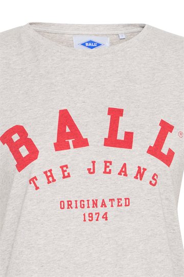 Ball - Maldini T-Shirt - Medium Grey Melange