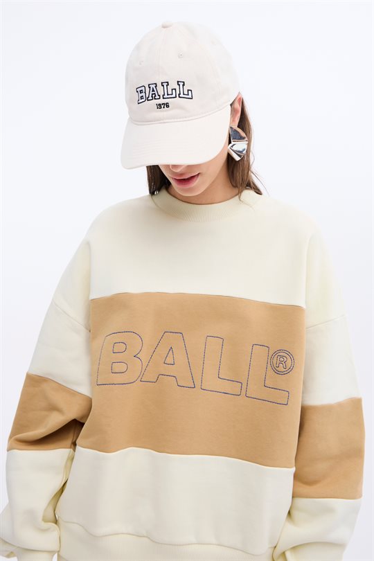 Ball - Summer Chain Crew Neck - Off White