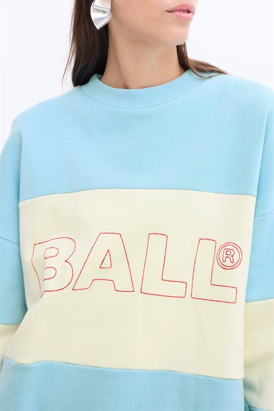 Ball - Summer Chain Crew Neck - Sky Blue