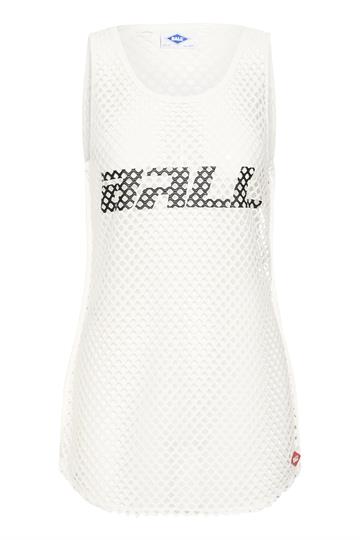 Ball - Valienzo Mesh Tanktop - Blanc De Blanc