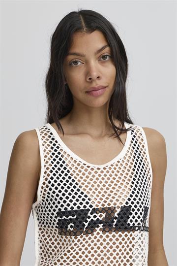 Ball - Valienzo Mesh Tanktop - Blanc De Blanc