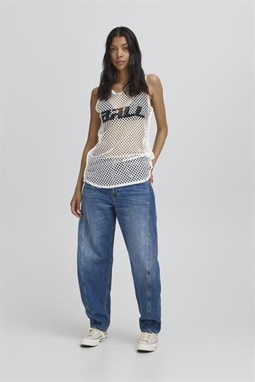 Ball - Valienzo Mesh Tanktop - Blanc De Blanc