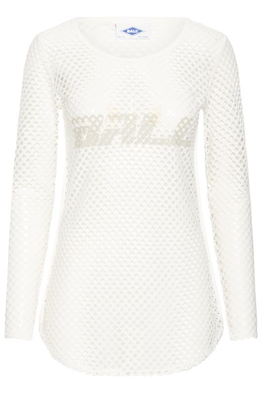 Ball - Valienzo Ls Tee - Blanc de Blanc