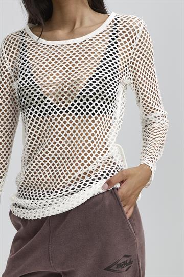 Ball - Valienzo Ls Tee - Blanc de Blanc