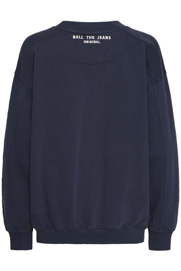 Ball - Alessandro Letter Patch Sweat - Sky Captain