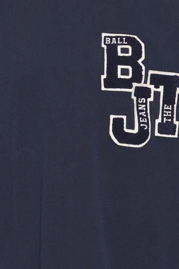 Ball - Alessandro Letter Patch Sweat - Sky Captain