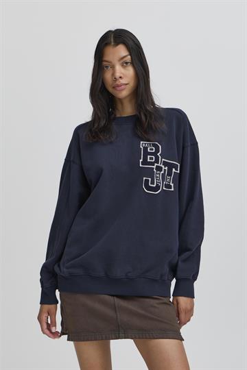 Ball - Alessandro Letter Patch Sweat - Sky Captain