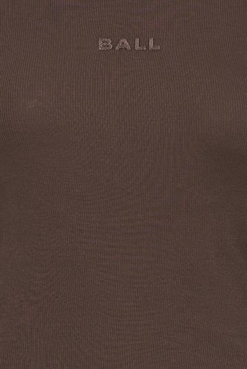 Ball - Tobelli Ls T-Shirt - Coffee Bean 