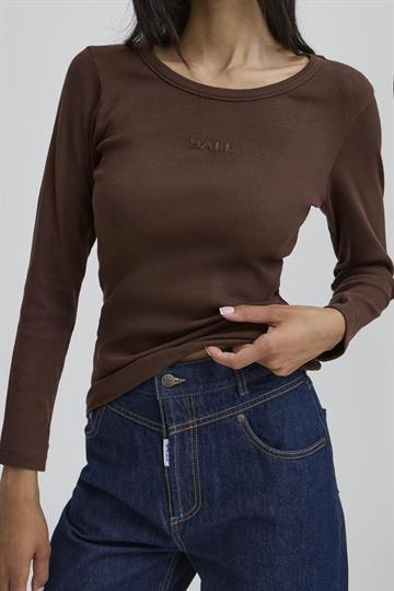 Ball - Tobelli Ls T-Shirt - Coffee Bean 