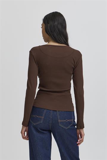 Ball - Tobelli Ls T-Shirt - Coffee Bean 