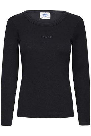 Ball - Tobelli Ls T-shirt - Black