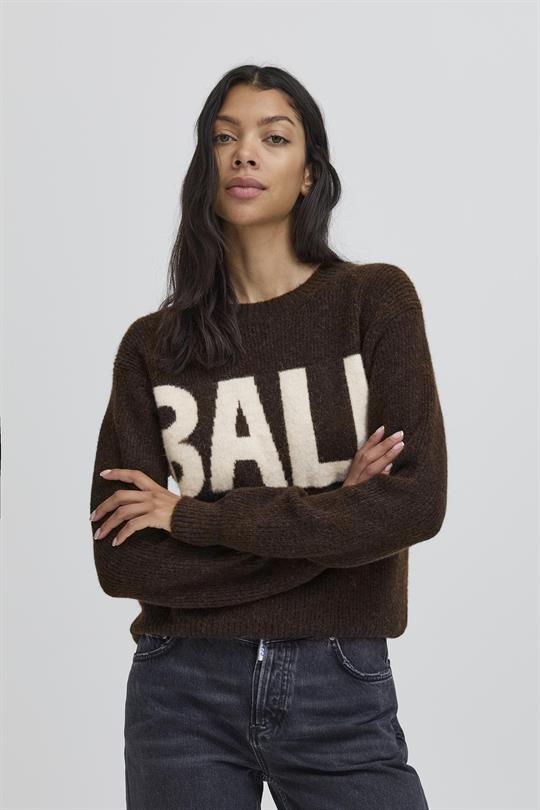  Ball - Stacy Rib Logo Pullover - 
