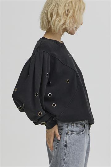 Ball - Angela Eyelet Sweat - Black