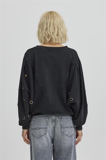 Ball - Angela Eyelet Sweat - Black