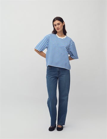 MbyM - Emrys T-Shirt - Sapphire Stripe