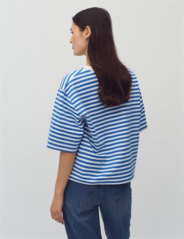 MbyM - Emrys T-Shirt - Sapphire Stripe