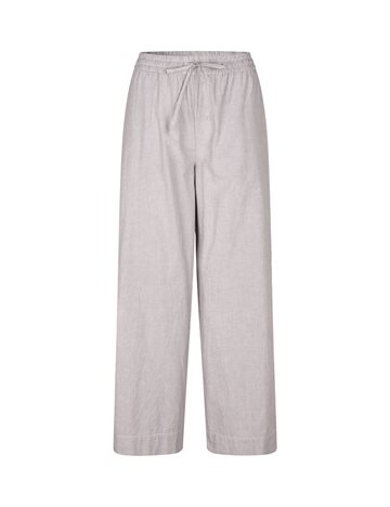 MbyM - Clari Pant - Cinder White Stripe 