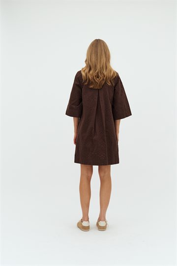 Global F - Mira Dress - Black Coffee 