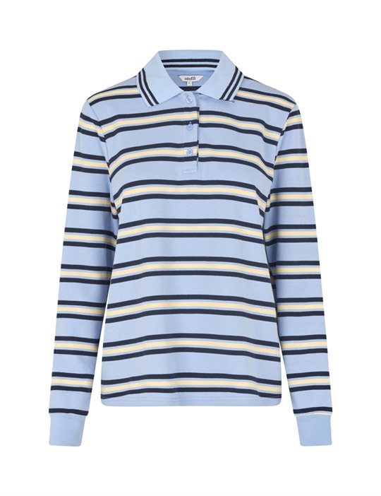 MbyM - Polla Shirt - Cool Blue Stripe