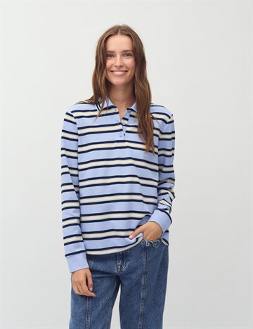 MbyM - Polla Shirt - Cool Blue Stripe