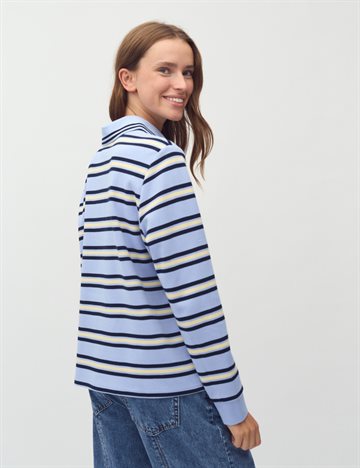 MbyM - Polla Shirt - Cool Blue Stripe