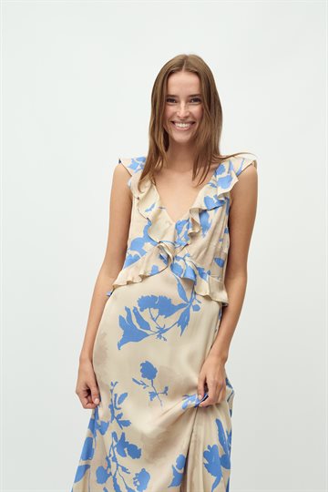 mbyM - Yannie Dress - Blue Felissa Print