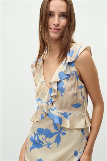 mbyM - Yannie Dress - Blue Felissa Print