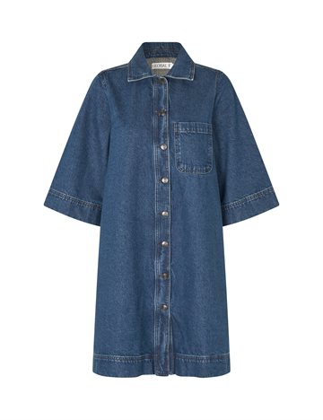 Global F - Mera Dress - Mud Stone Wash