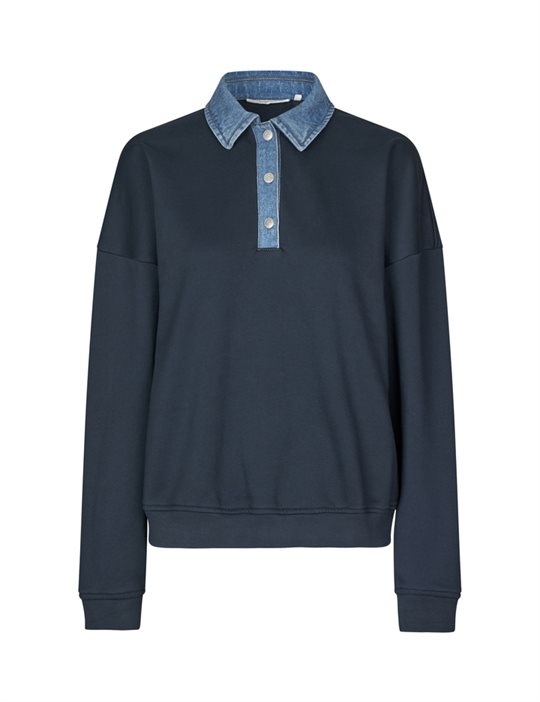 Global F - Dandi Sweatshirt - Blue Ink