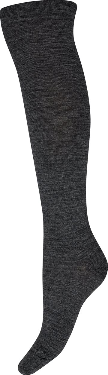 Decoy - Knee High Doubleface Strømpe - Grå