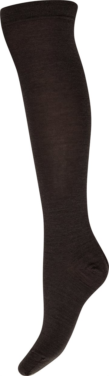 Decoy - Knee High Doubleface Strømpe - Grå