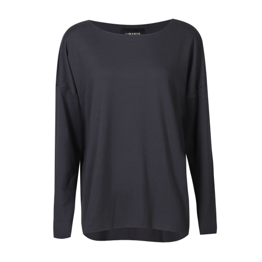 Liberté - Alma Ls Top (Fleece) - Dark Grey