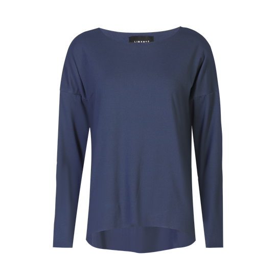 Liberté - Alma Ls Top (Fleece) - Navy