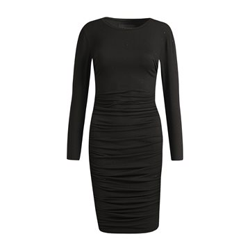 Liberté - Alma Long Dress - Black Black Simili
