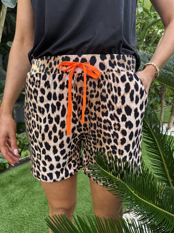Liberté - Alma Shorts - Lux Leo x Neon Orange