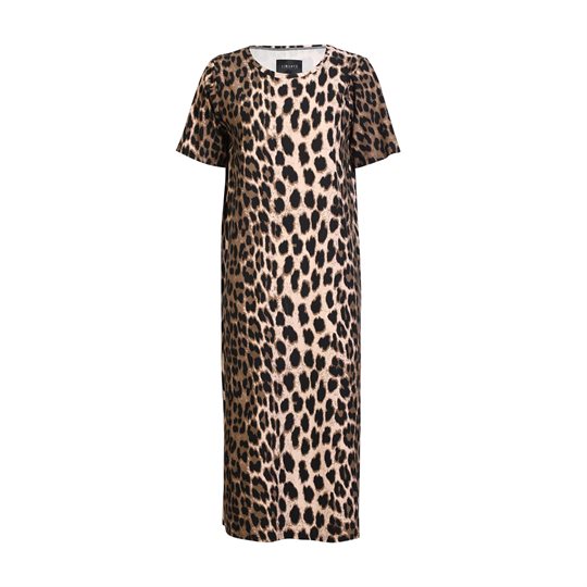 Liberté - Alma T-Shirt dress - Big Lux Leo Fossil