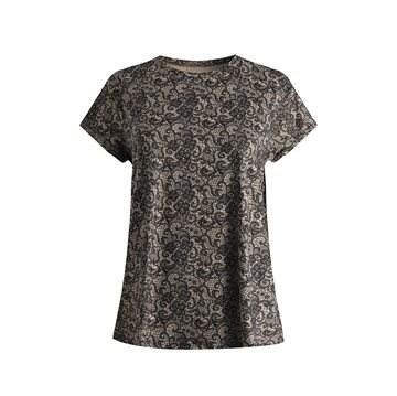Liberté - Alma U T-Shirt - Mocca Brown Lace