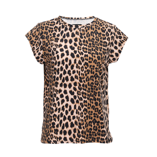 Liberté - Alma U T-Shirt - Lux Leo x Neon Orange