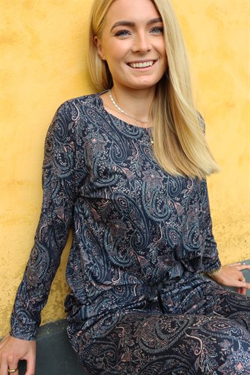 Liberté - Alma Ls Top - Night Sky Paisley