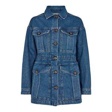Co' Couture - Vika Pocket Denim Jacket - Denim Blå