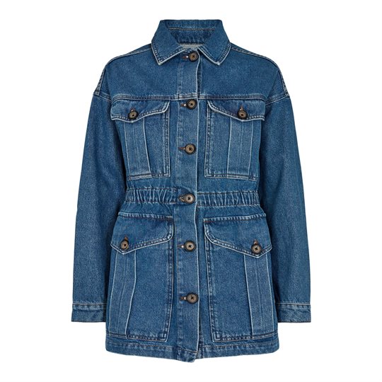 Co\' Couture - Vika Pocket Denim Jacket - Denim Blå