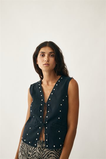 Global Funk - Filluca Vest - Washed Black