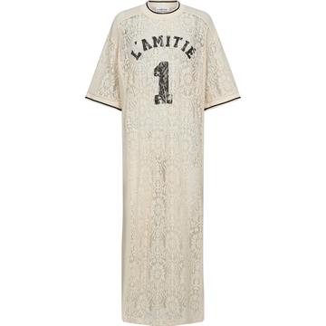Haute L' Amitié - Lace Football Dress - Pearl