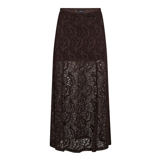 Haute L\' Amitié - Summer Lace Skirt - Mocca