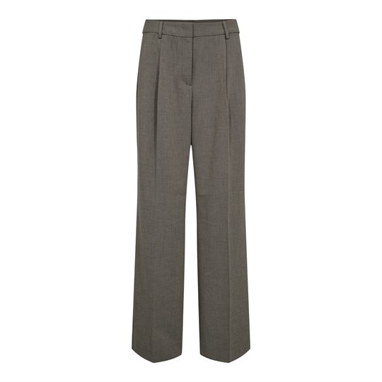 Haute L \' Amitié - Nicole Pleat Pant - Beige Melange